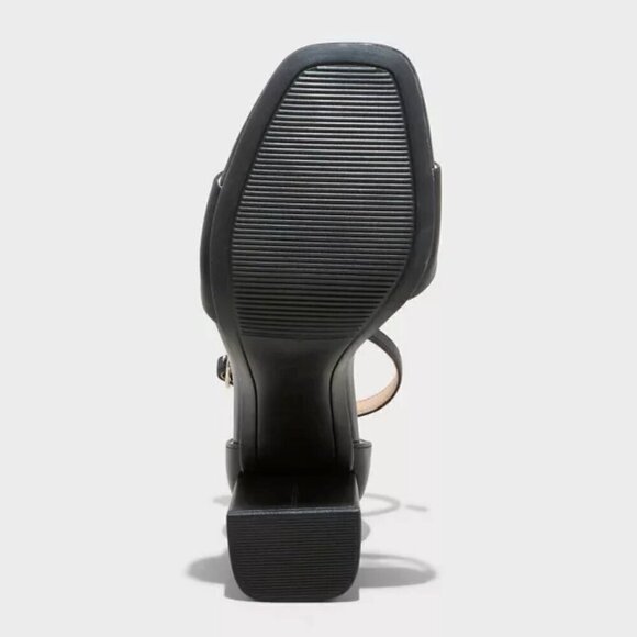 A New Day Women's Shelly Black Heels - Picture 3 of 4